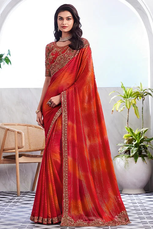 Beautiful-silk-saree-With-Blouse-Piece