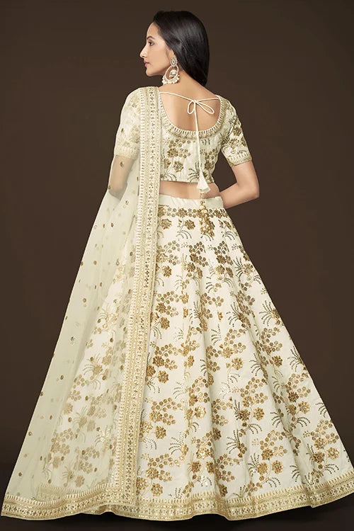 ZARI WORK LEHENGA