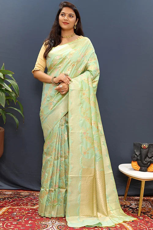 satin saree