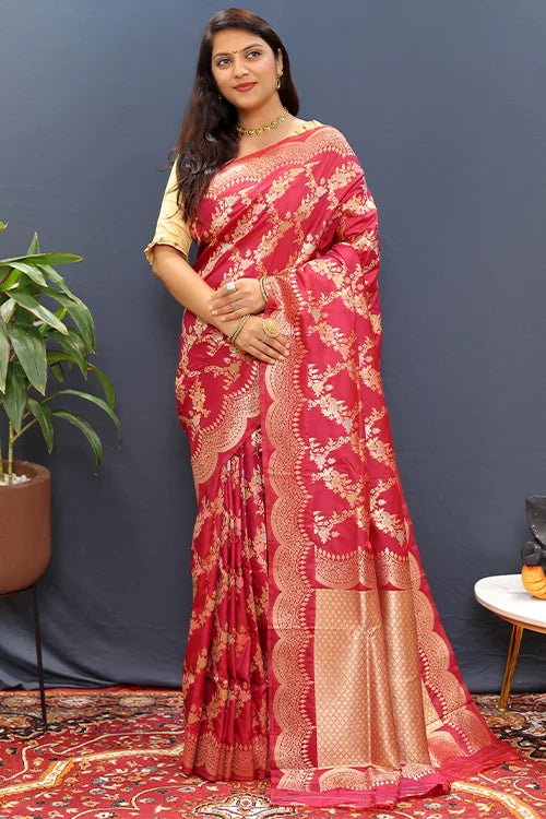 satin saree