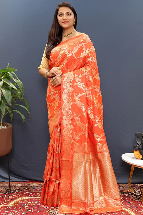 satin saree