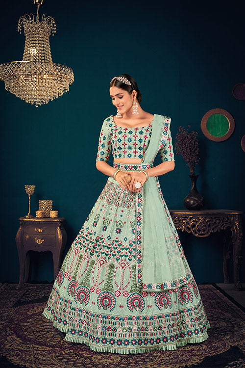 Embroidered Lehenga Choli