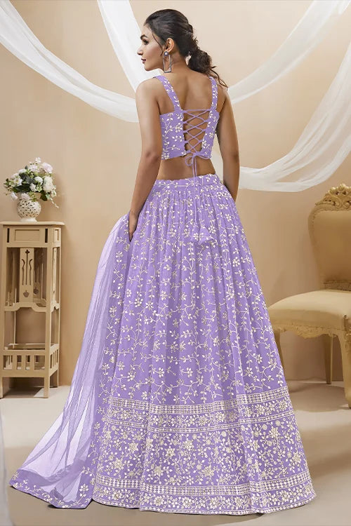 Georgette lehenga choli