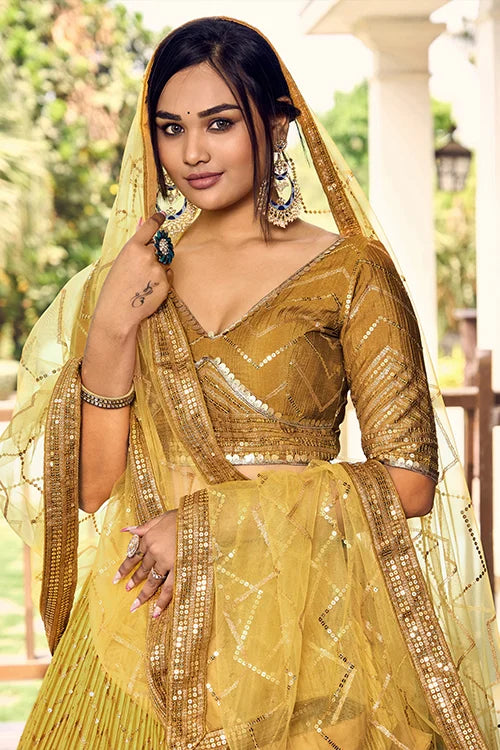 Haldi lehenga