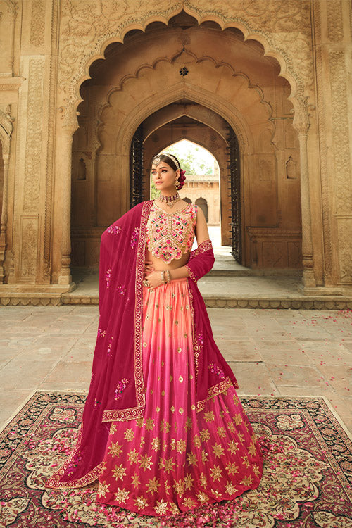 Embroidered Lehenga Choli