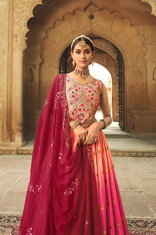 Embroidered Lehenga Choli