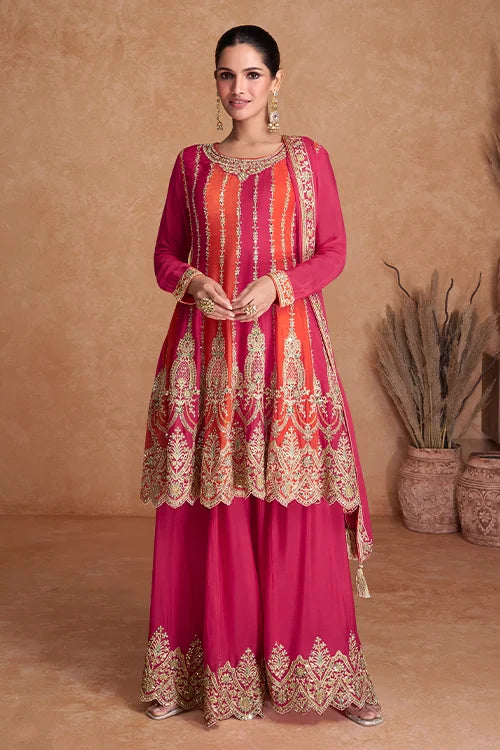 Wedding Pink salwar Suit