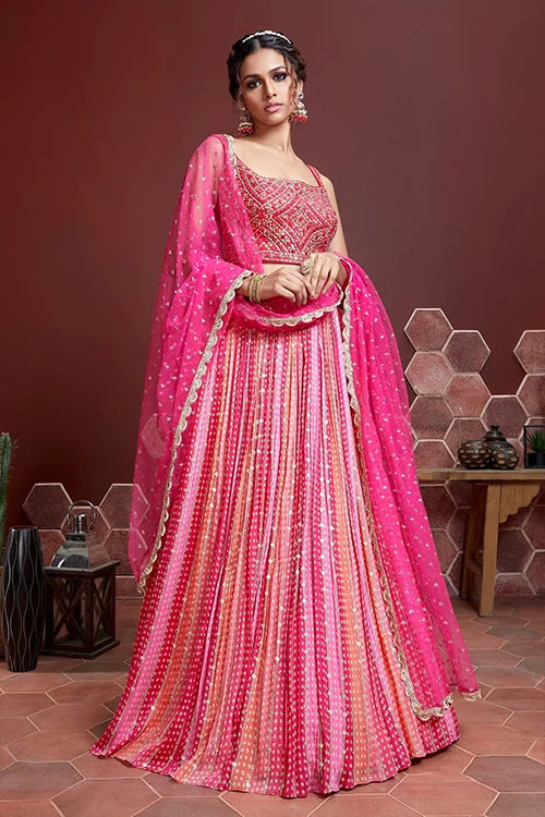 Pink Lehenga