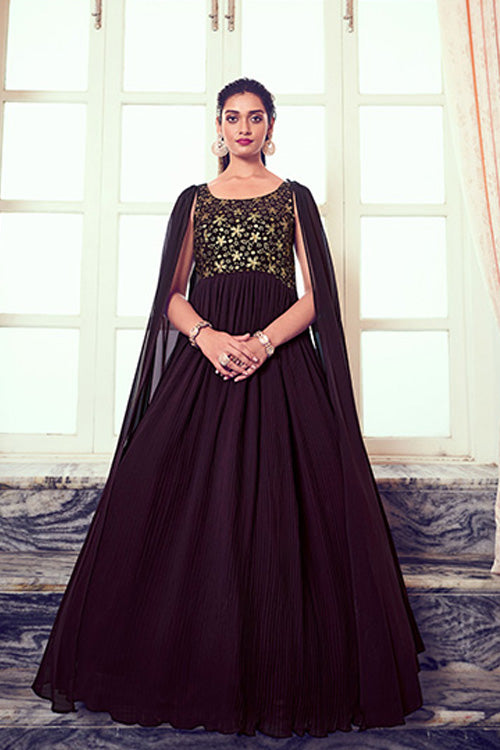 Cocktail Anarkali Long Gown