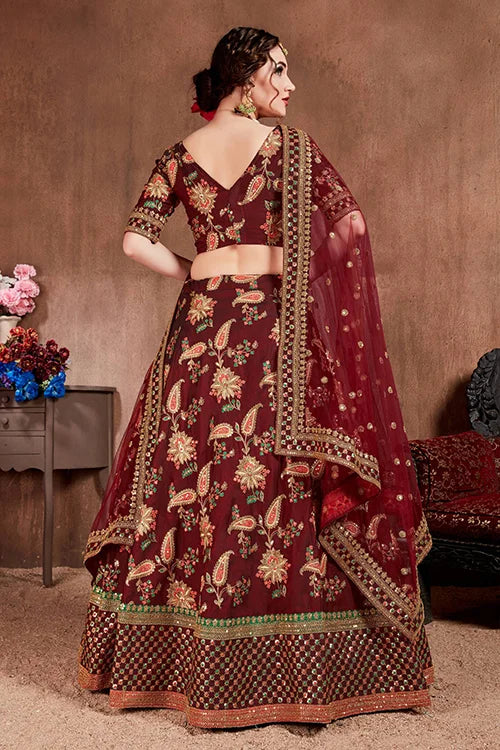 silk lehenga choli