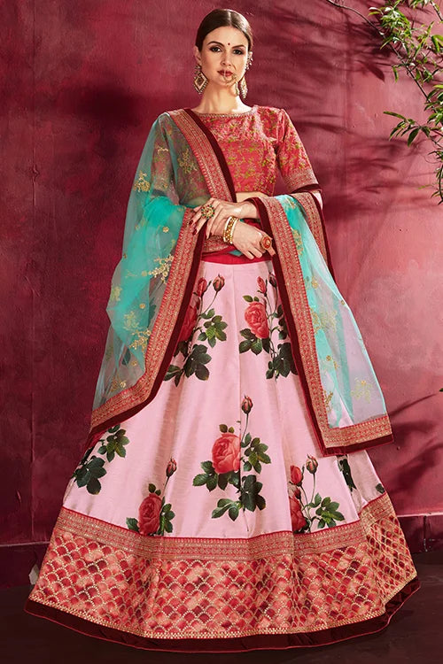 Printed Lehenga Choli