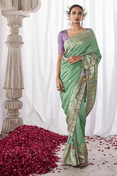 Chiffon saree