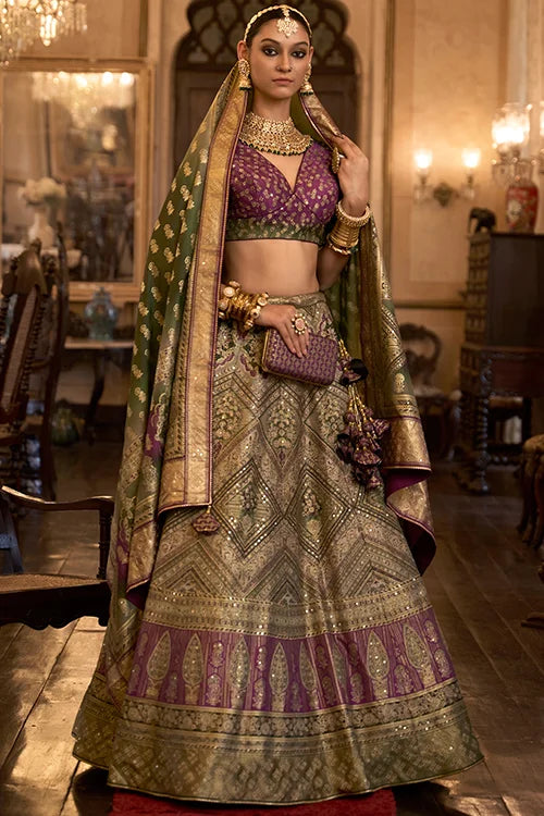 Rajwadi Bride lehengas