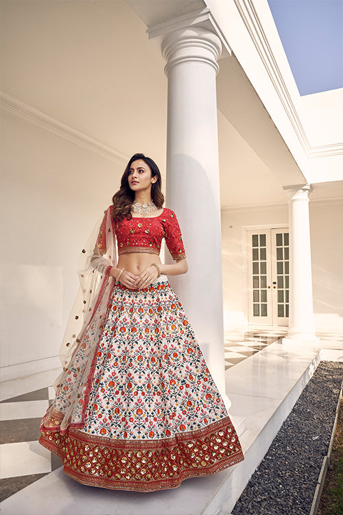 Bridal Embroidered Lehenga Choli