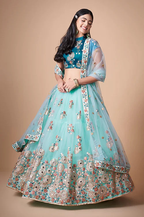 Embroidered Lehenga