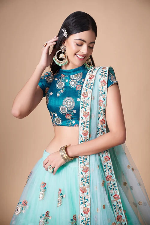 Embroidered Lehenga