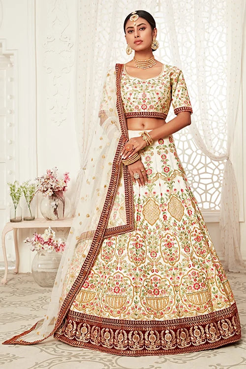 Embroidery lehenga choli