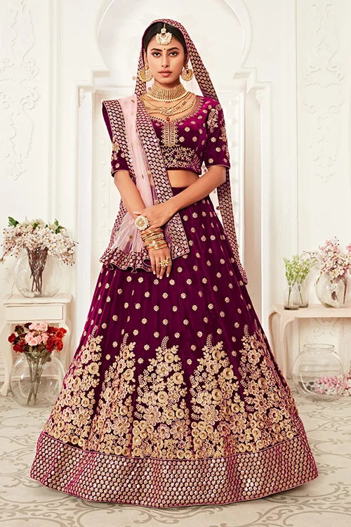 Embroidery Work Lehenga Choli