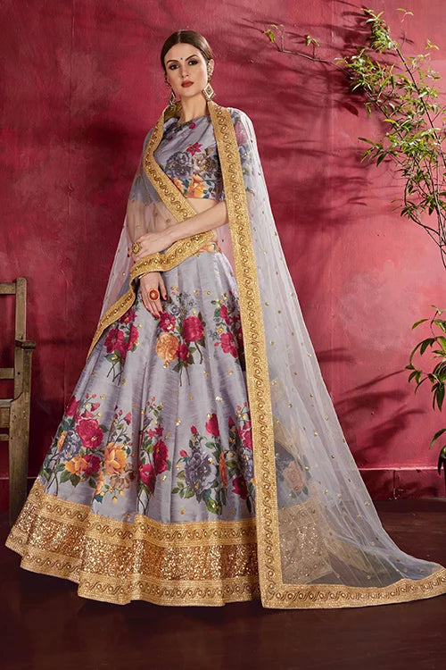 printed chaniya choli