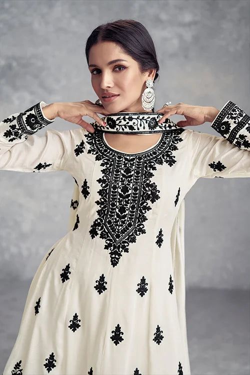 Lace Work Salwar Suit