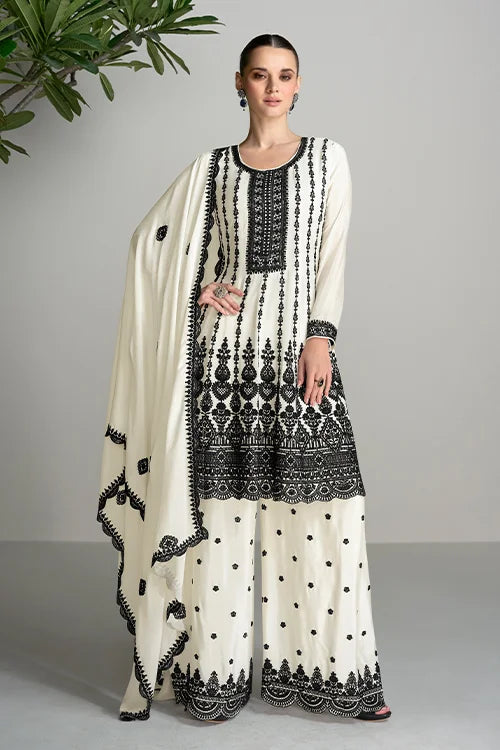 Designer White Salwar Suit