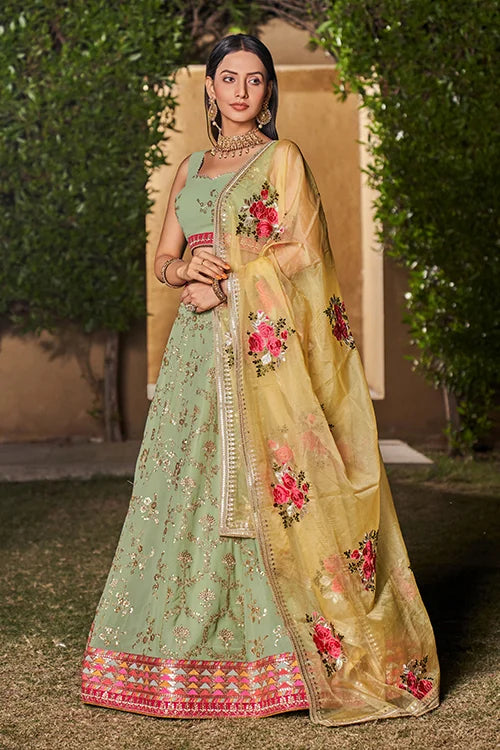 Party Wear lehenga