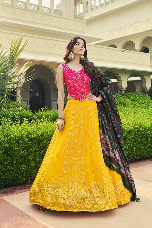 Embroidered Lehenga Choli