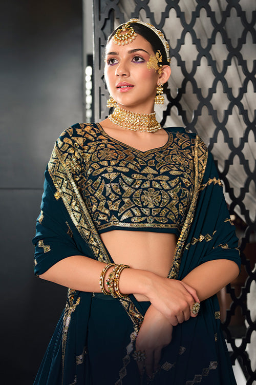 Embroidered Lehenga Choli