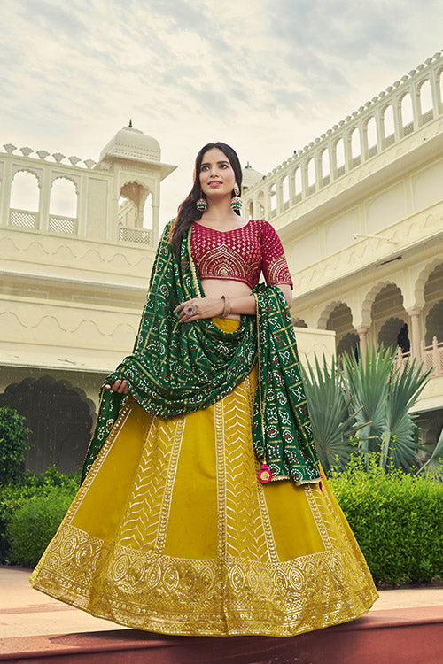  Embroidered Lehenga Choli