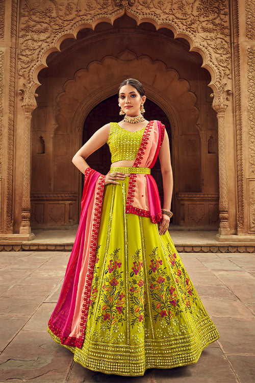 Embroidered Lehenga Choli 