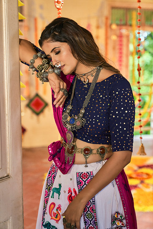  Embroidered Navratri Lehenga